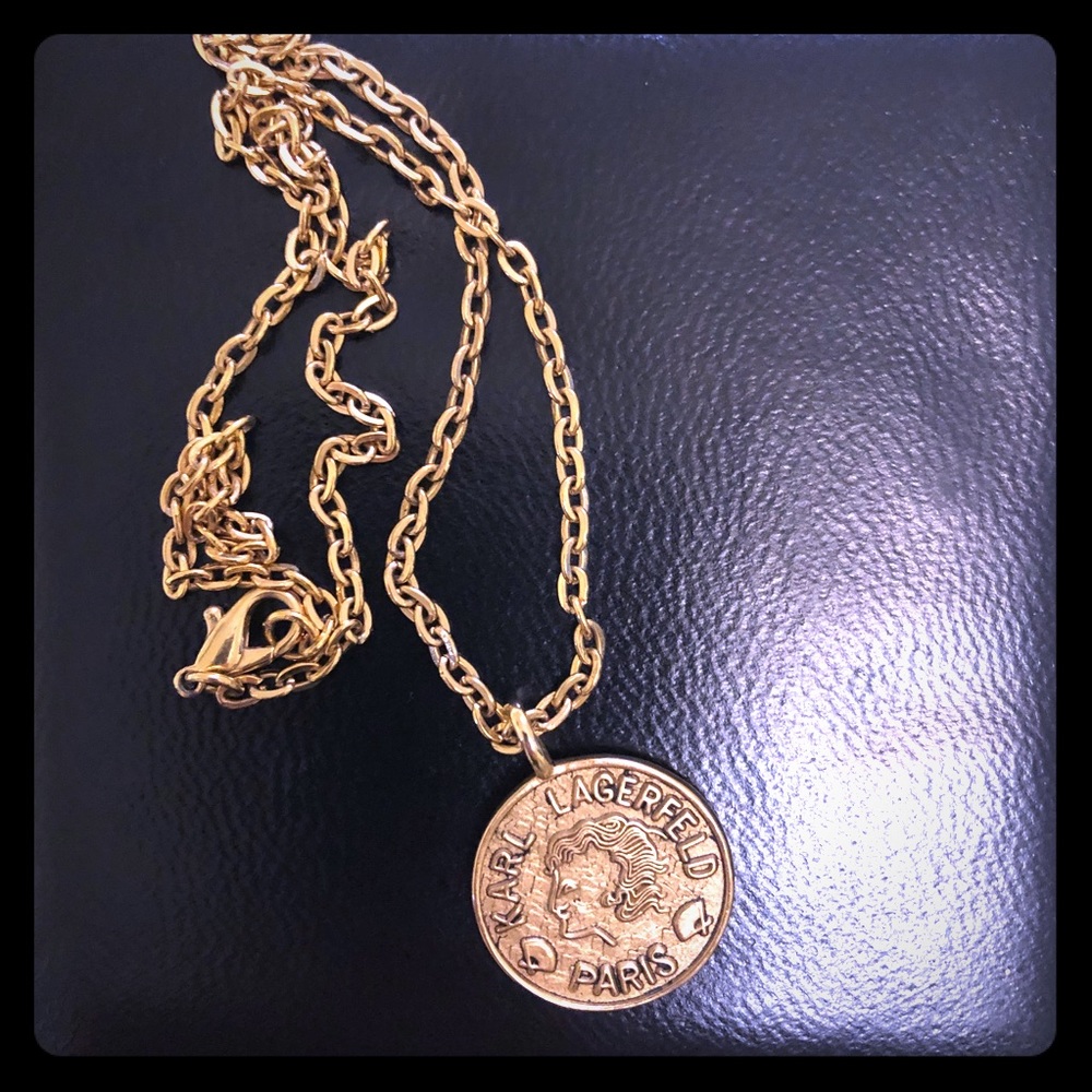 Vintage Karl Lagerfeld Pendant Necklace